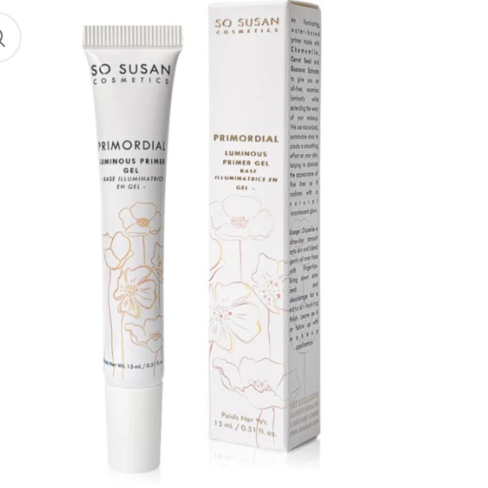 🎁NEW So Susan Cosmetics Primordial Luminous Primer Gel .51 fl oz